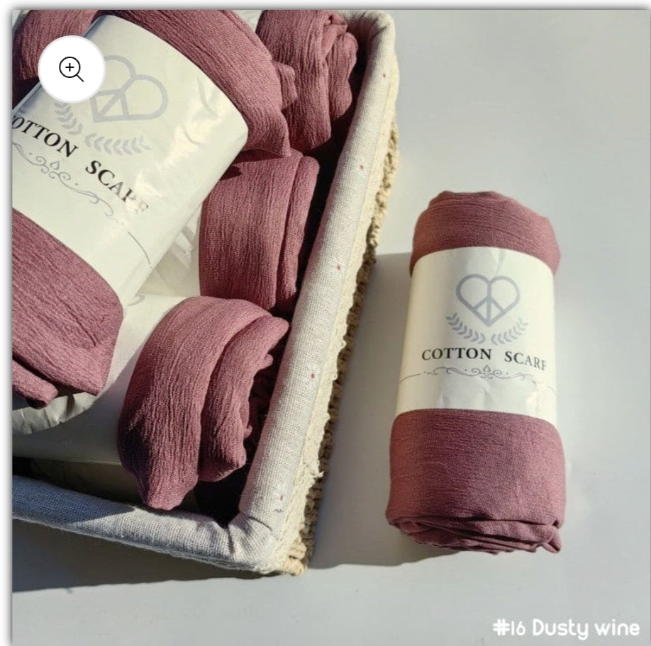 Luxury modal cotton hijab