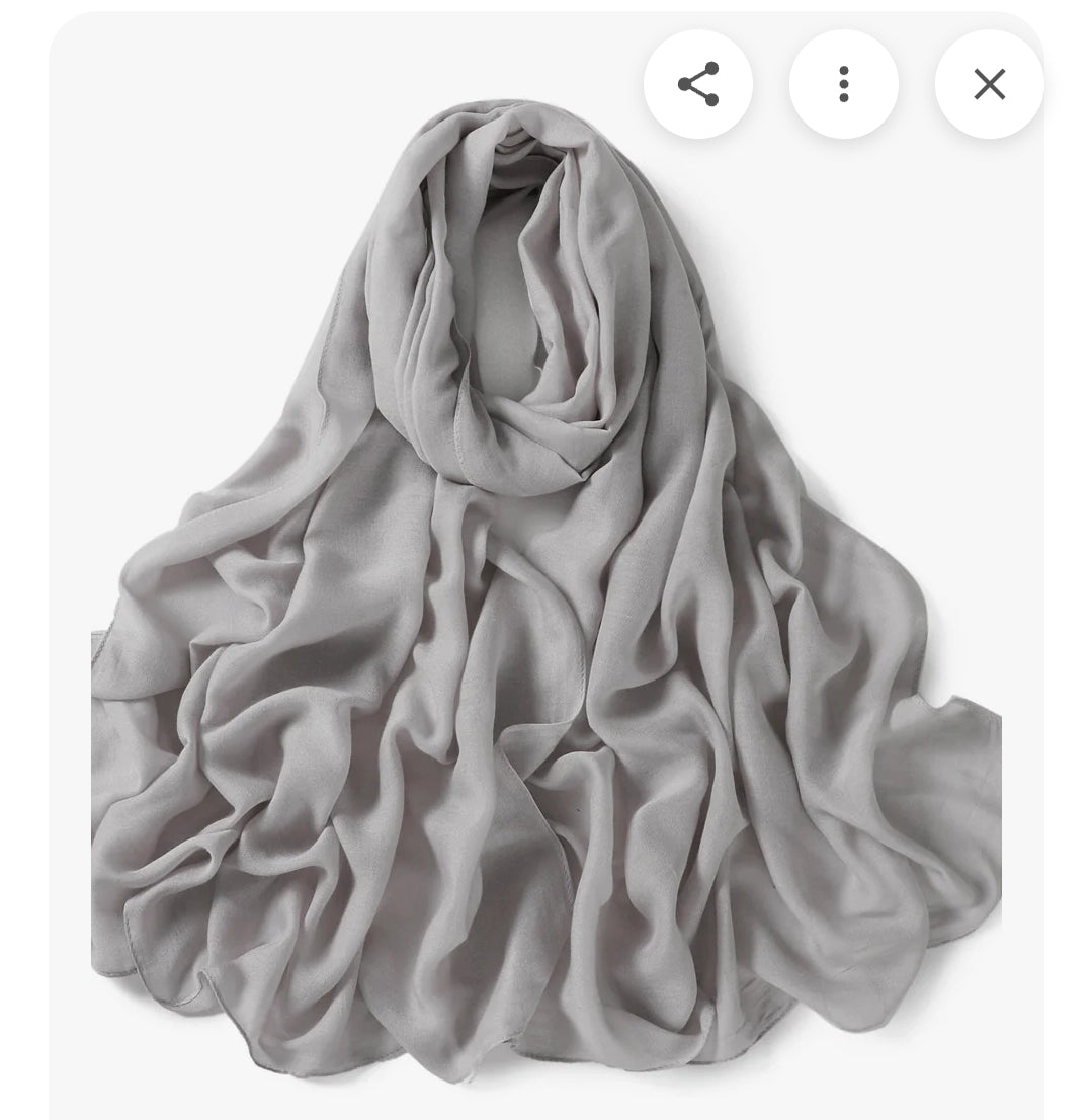 Luxury modal cotton hijab