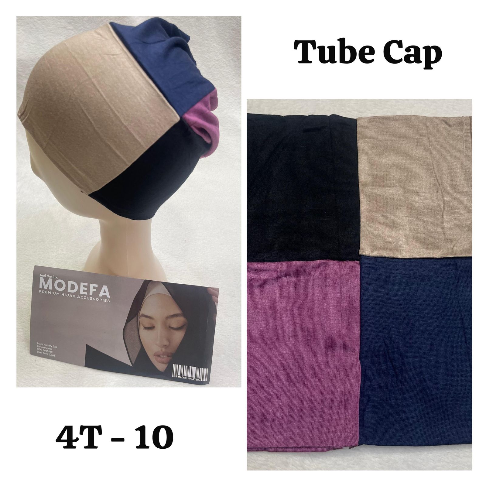 brand Modefa 4-in-1 tube caps