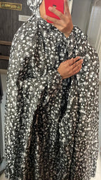 Rayon cotton floor length salah dress