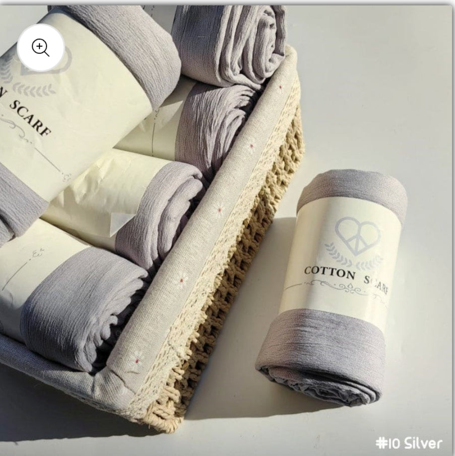 Luxury modal cotton hijab